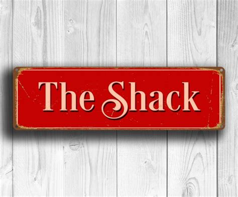 the metal shack signs